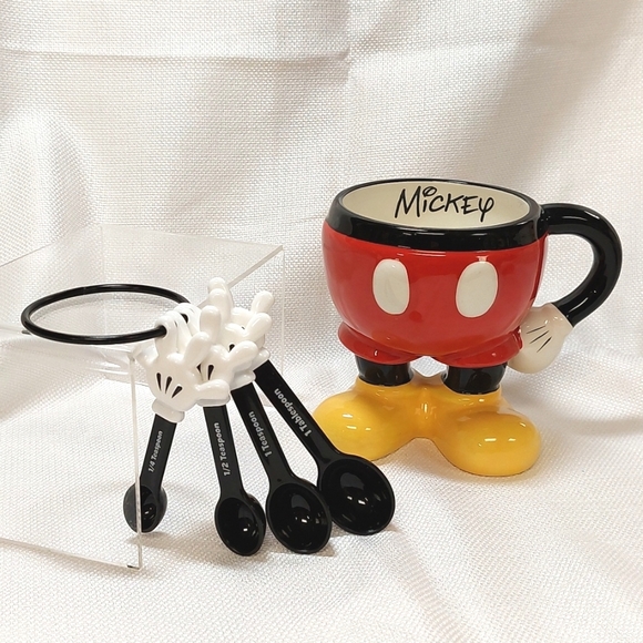 Disney Other - Disney's Mickey Mouse Mug and Measuring Spoons